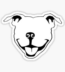 Pitbull Smile Sticker