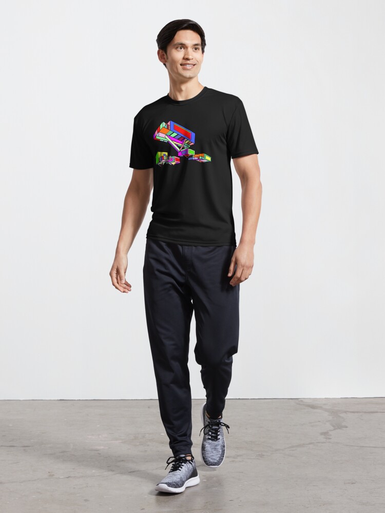 Thumbnail 5 of 7, Active T-Shirt, The Treehouse Abstract designed and sold by bpatrickvoice.