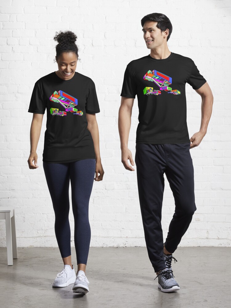 Thumbnail 1 of 7, Active T-Shirt, The Treehouse Abstract designed and sold by bpatrickvoice.