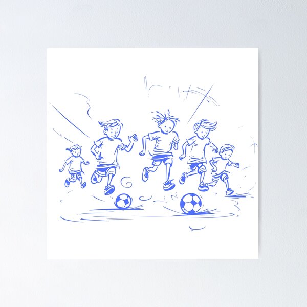 Item preview, Football Playingfield | Little Legends | Football Joy for the Little Ones designed and sold by Daniel Carciug.