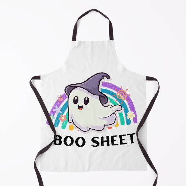 Item preview, Ghost boo cute - Boo sheet - Rainbow designed and sold by CoolFuture.