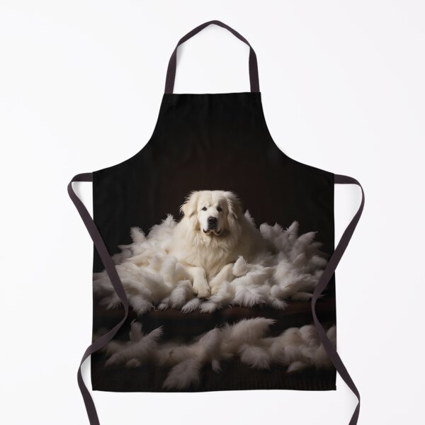 Item preview, Great White Pyrenees Mountain Dog - Beautiful dog art designed and sold by DigitalArties.