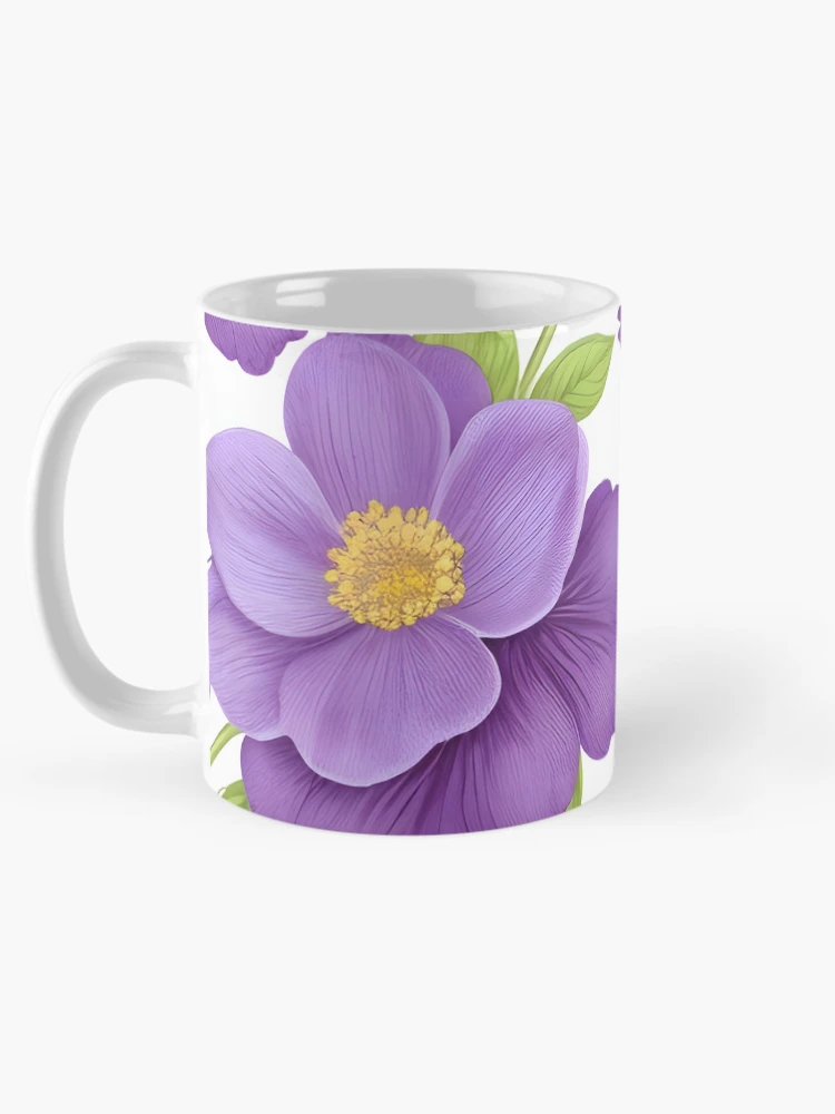Aperçu 5 sur 6. Mug à café avec l'œuvre créée et vendue par RabbitPrints.
