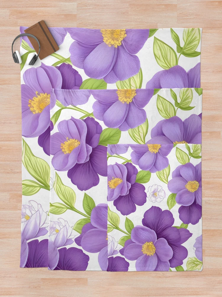 Thumbnail 5 of 6, Throw Blanket,  designed and sold by RabbitPrints.