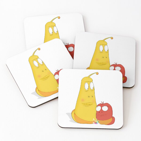 Item preview, Fourlarp Red Yellow Larva also known as Larvae TV and friends Larva Cartoon Comedy 1 2 3 4 designed and sold by Modejumpers.