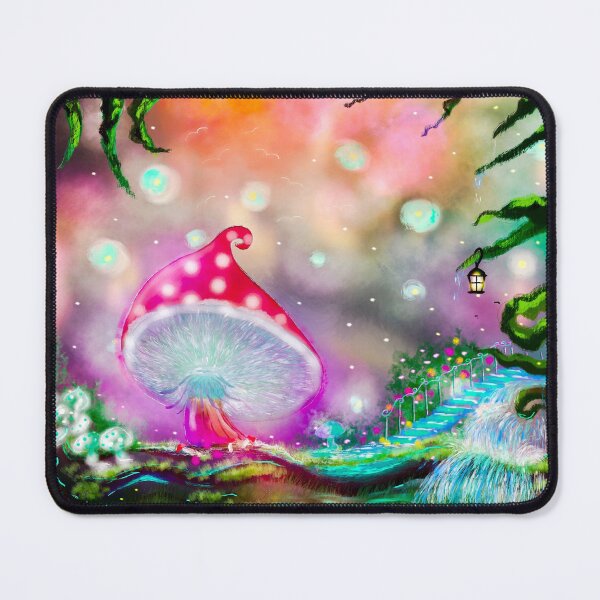 Item preview, Magical Mushrooms, Fairy Faery world, Fungi designed and sold by MouseCatty.