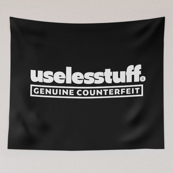 Item preview, 16230-02-BDK - Falsificación de Uselesstuff® - genuino (blanco) designed and sold by Uselesstuff.
