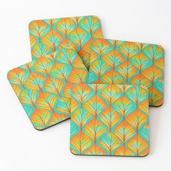 Item preview, Tree and leaf bright and colorful Seamless patterns  designed and sold by RocketArtInd.