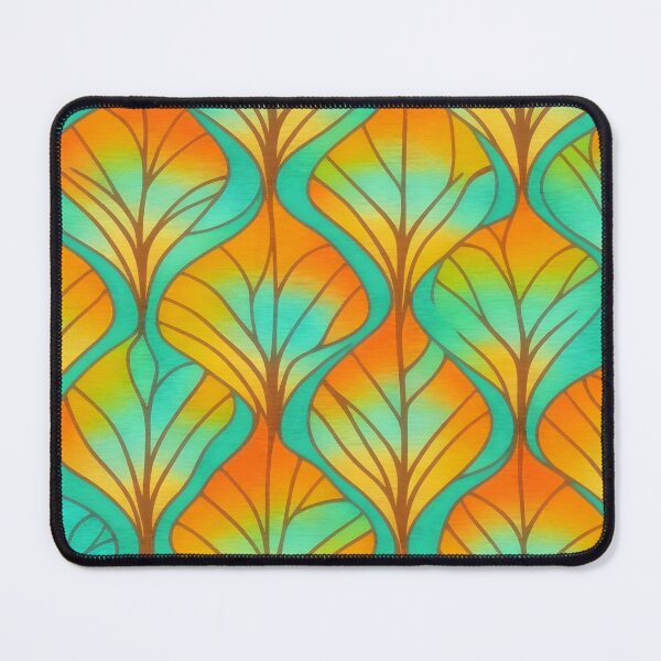 Item preview, Tree and leaf bright and colorful Seamless patterns designed and sold by RocketArtInd.