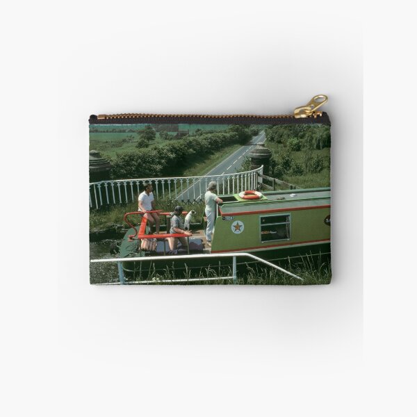 Item preview, Narrow boat crossing Stretton Aqueduct, UK. designed and sold by David A. L. Davies.