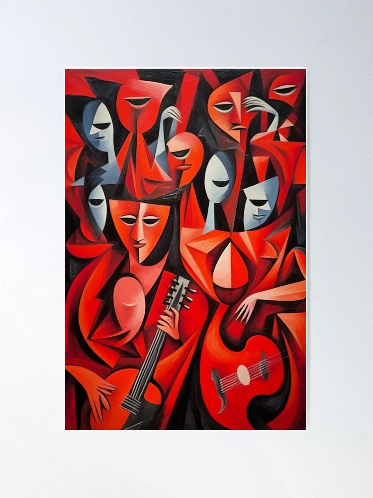 THE POSTER CLUB ポスター ABSTRACT Cubism Atelier Cph, Abstract Cubism - THE POSTER CLUB
