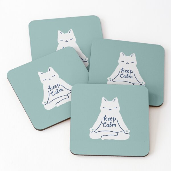 Item preview, Keep Calm Cat 1 designed and sold by ilovedoodle.