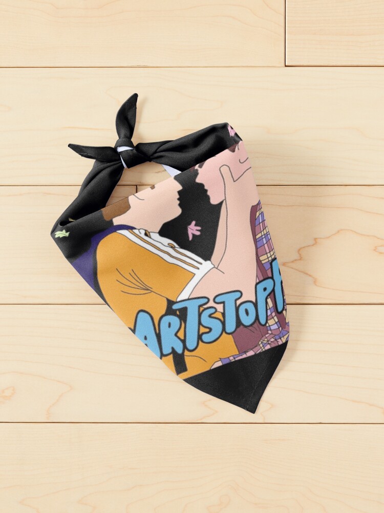 Thumbnail 2 of 6, Pet Bandana, Heartstopper designed and sold by Designs1279.