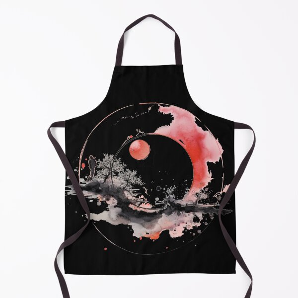 Aperçu de l'œuvre Oeuvre inspirée de Zen Circle Serenity Sumi-e créée et vendue par AnnaMDesign.