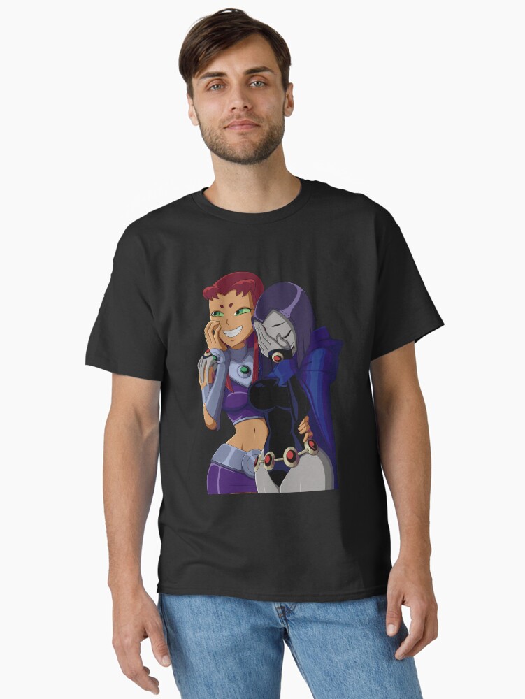 Teen Titans Star fire and Raven 	 	 Classic T-Shirt