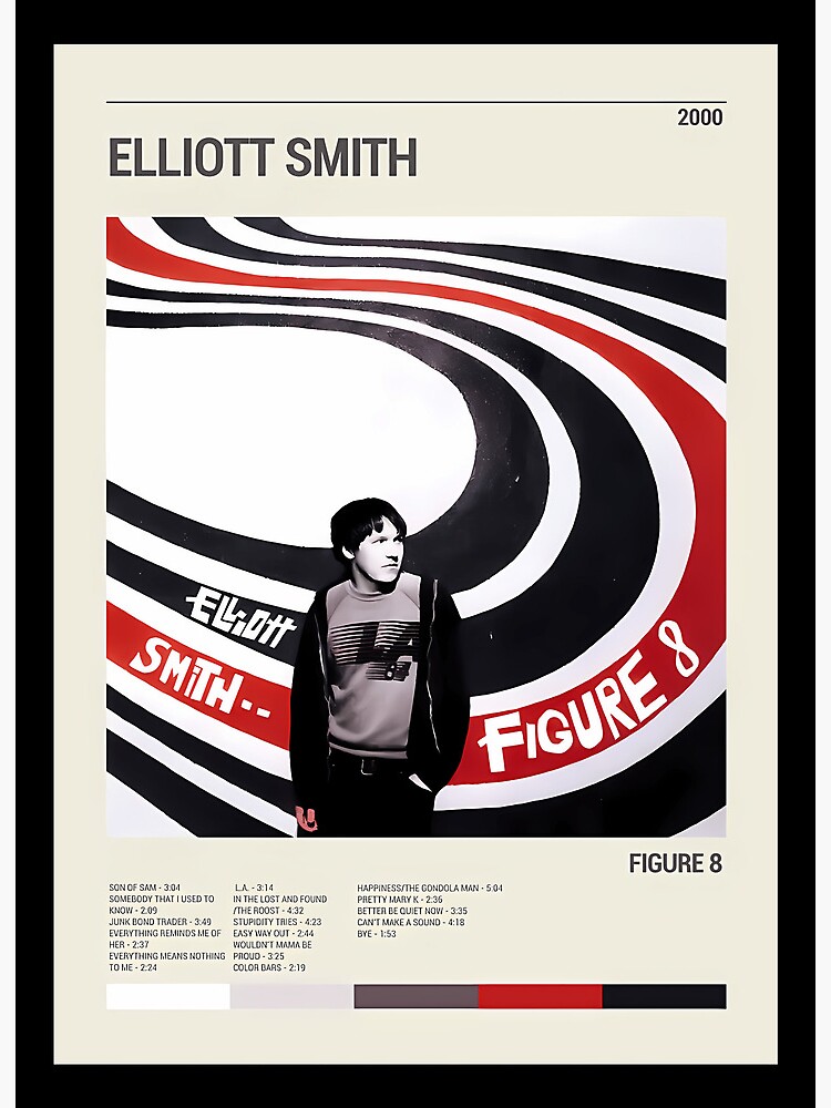 Elliott Smith Figure 8 the best album | Art Board Print