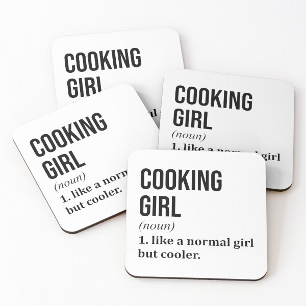 Item preview, Cooking Girl Definition designed and sold by XCIV.