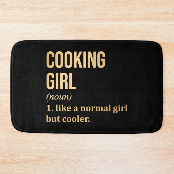 Item preview, Cooking Girl Definition in Gold designed and sold by XCIV.