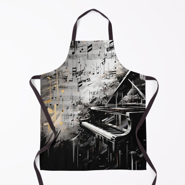 Item preview, Grand Piano Abstract Music Themed Musical Art designed and sold by solrevolver.
