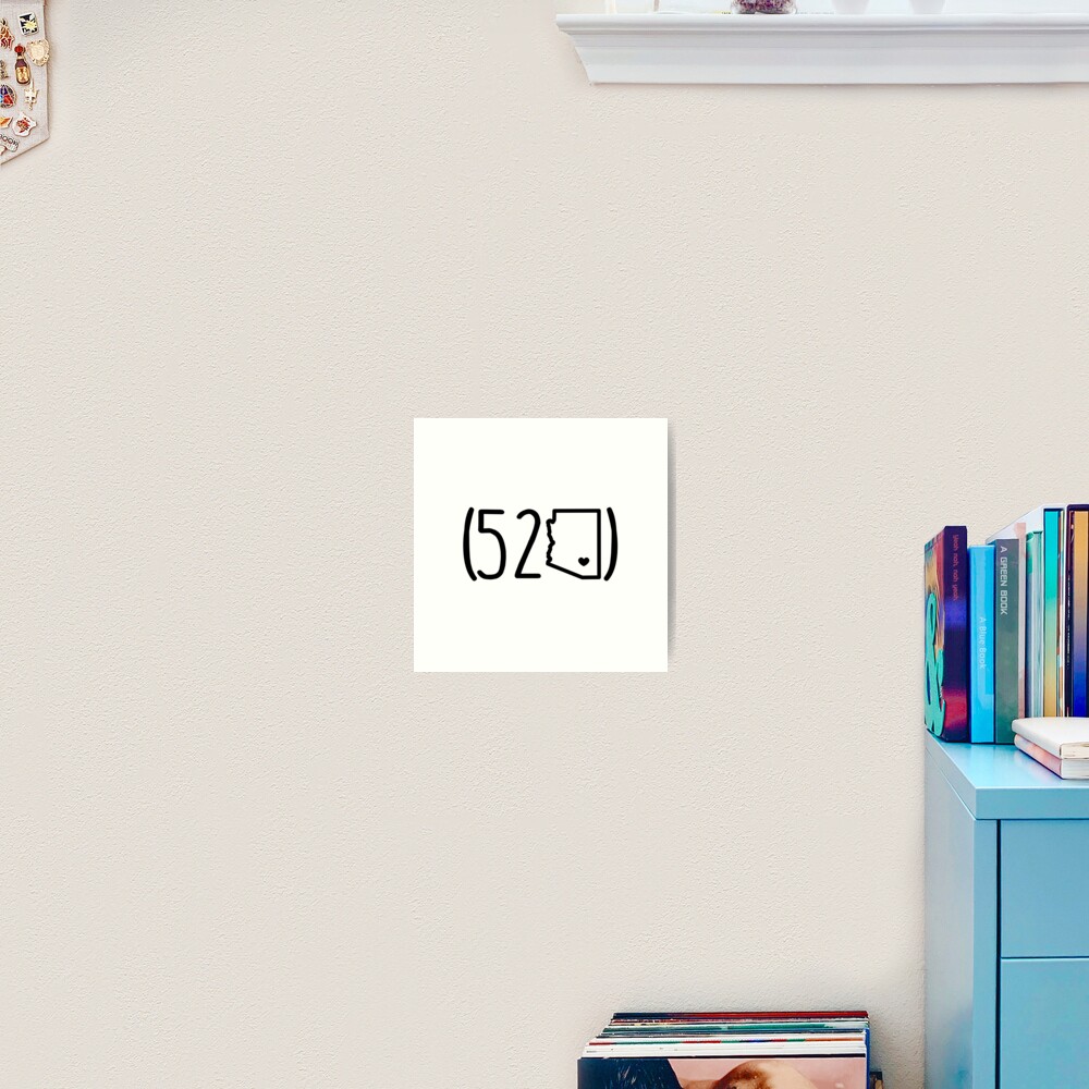 520 Area Code Art Print By Its Anna Redbubble   Carp,small,square Product,1000x1000 