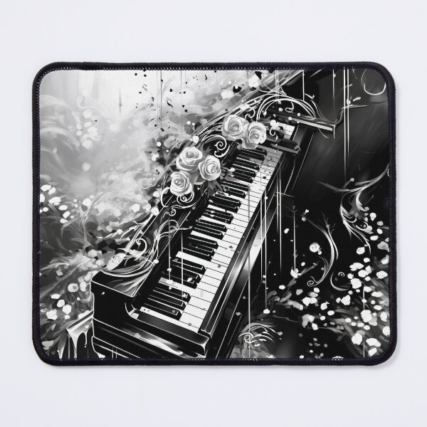 Item preview, Musical Notes Keyboard - Musical Theme Art for Music Lovers designed and sold by solrevolver.