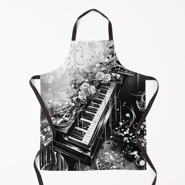 Item preview, Musical Notes Keyboard - Musical Theme Art for Music Lovers designed and sold by solrevolver.