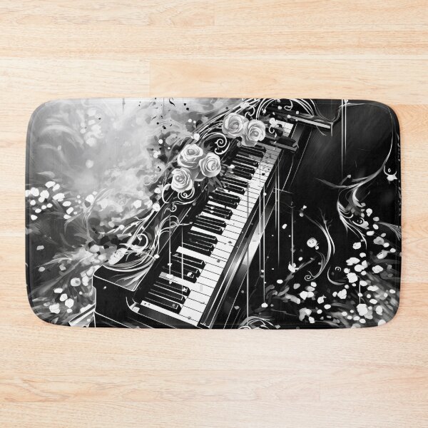 Item preview, Musical Notes Keyboard - Musical Theme Art for Music Lovers designed and sold by solrevolver.