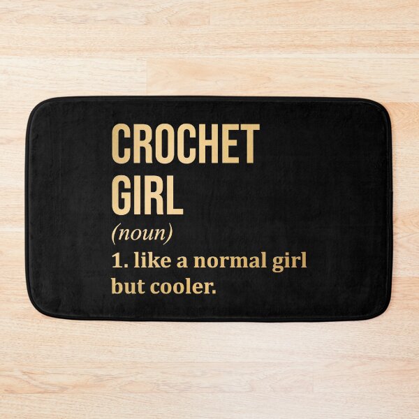 Item preview, Crochet Girl Definition in Gold designed and sold by XCIV.