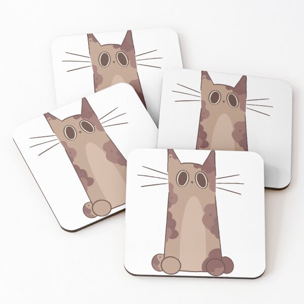 Item preview, Brown cat sitting designed and sold by GhostlyGoat101.