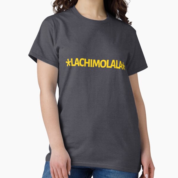 Artikel-Vorschau von  Lachimolala, BTS Jimin Lachimolala, Jimin Meme, Bangtan, Kpop/ gelber Text mit Sternzeichen, designt und verkauft von SoloAutenica.