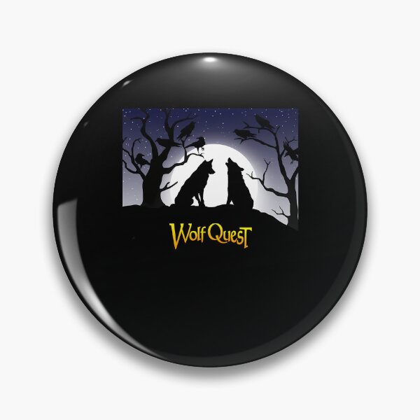 Item preview, Full Moon Wolves & Ravens - WolfQuest Dream designed and sold by StylePrickly.