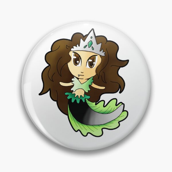 Item preview, Silver Neon Mermaid Queen designed and sold by DreamPiggle.