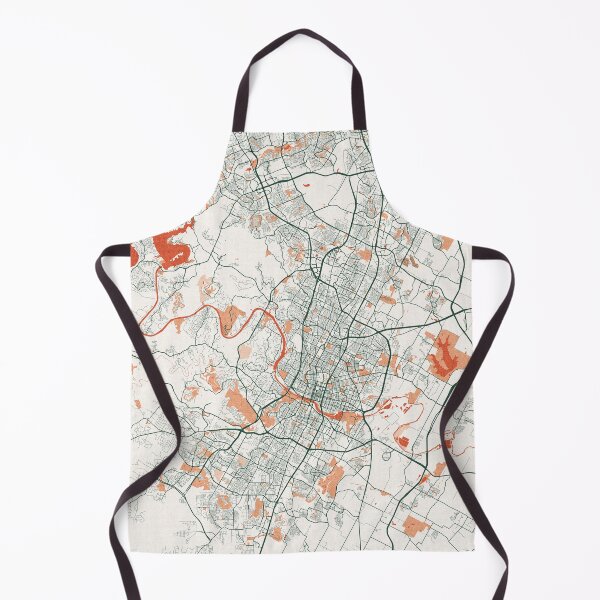 Item preview, Austin City Map of Texas, USA - Bohemian designed and sold by deMAP.