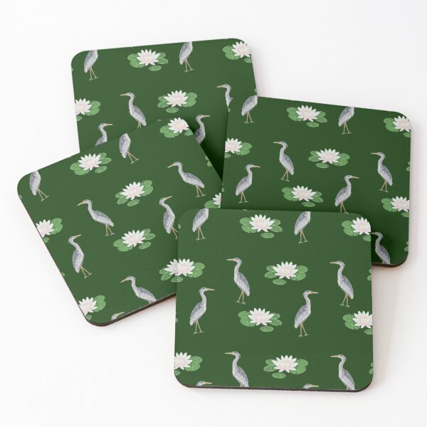 Item preview, Lotus Gray Bird pattern designed and sold by Iv-makes-art.