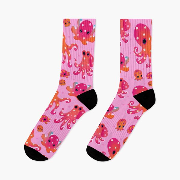 Item preview, Polka dot octopus - pink designed and sold by pikaole.