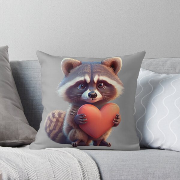 Item preview, Curious Raccoon Charm designed and sold by positivVibesArt.