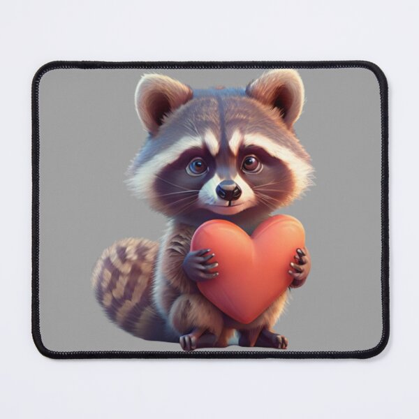 Item preview, Curious Raccoon Charm designed and sold by positivVibesArt.