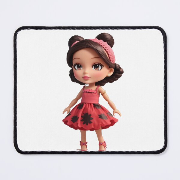 Item preview, Cute doll in red dress designed and sold by culasse06.