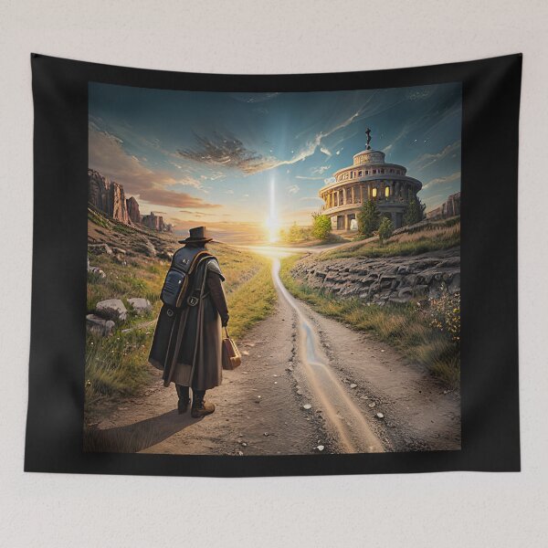 Item preview, Temporal Odyssey: A Fusion of History and Futurity designed and sold by KGOLDFITNESS.