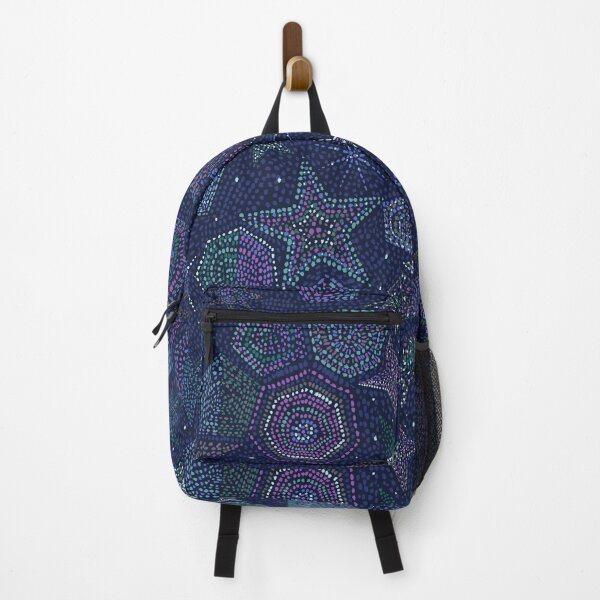 Item preview, Dark Blue 90s Kaleidoscope Abstract Geometical Pattern  designed and sold by Carlo-Atzei.