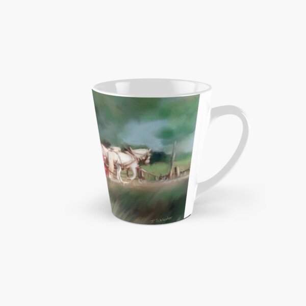 Horse and Wagon Tall Mug