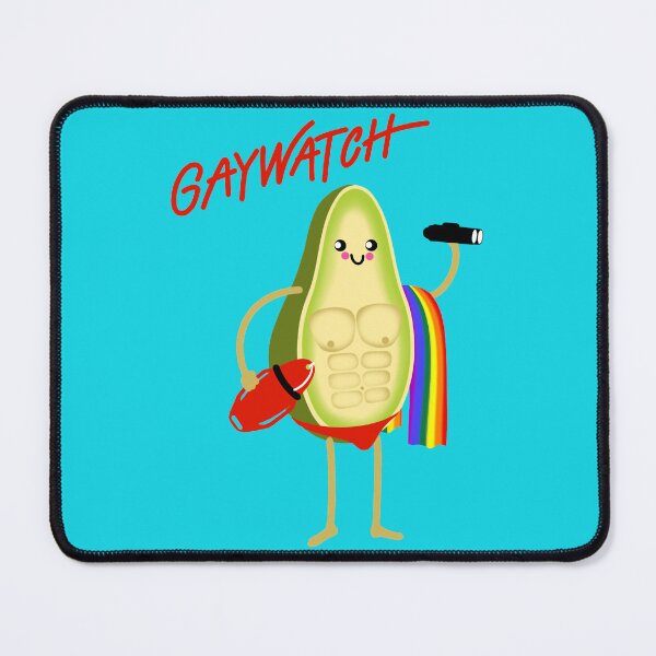 Item preview, Avocado Gaywatch Beach Boy Life Guard designed and sold by HsiuSlayton.