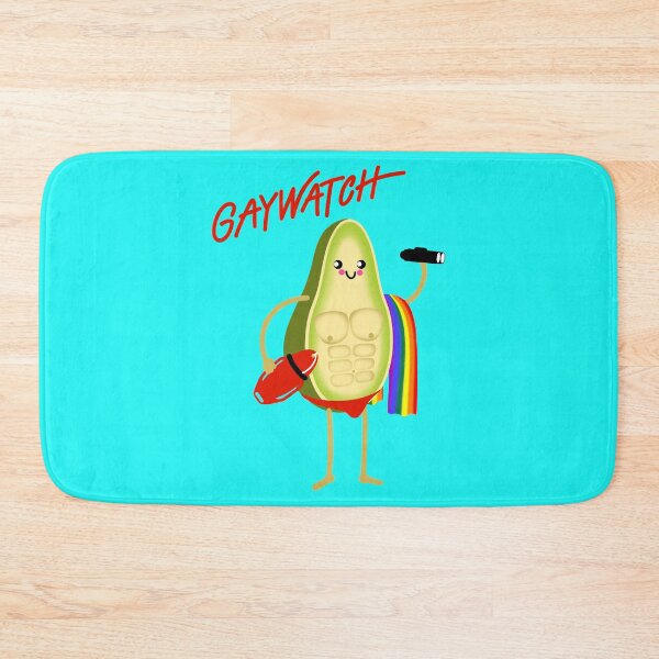 Item preview, Avocado Gaywatch Beach Boy Life Guard designed and sold by HsiuSlayton.