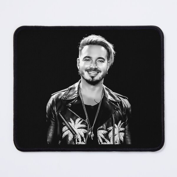 Item preview, J Balvin bw designed and sold by DavidBarrBouti.