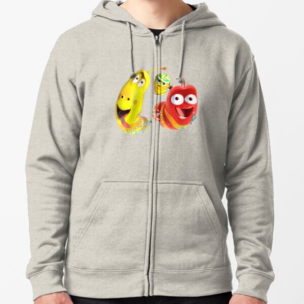 Série Animação Homens Camiseta Larva Desenhos Animados Crewneck