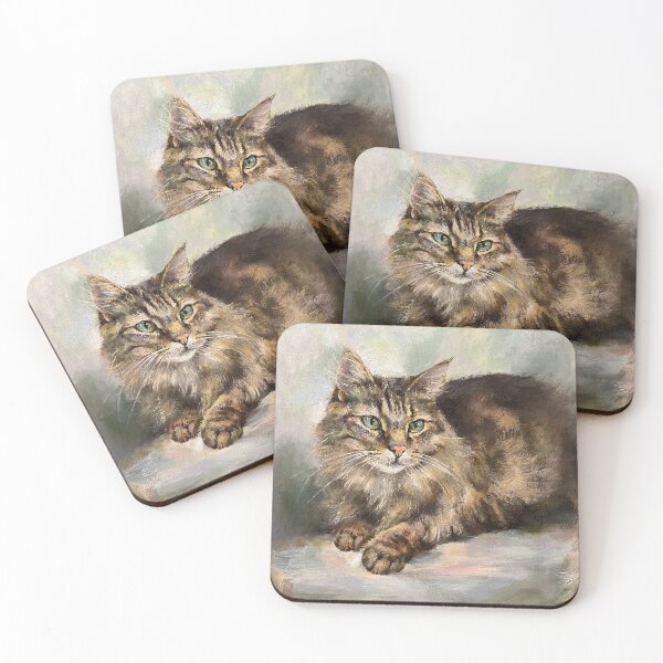 Item preview, Portrait Yasha the cat designed and sold by LidaYatsukevich.