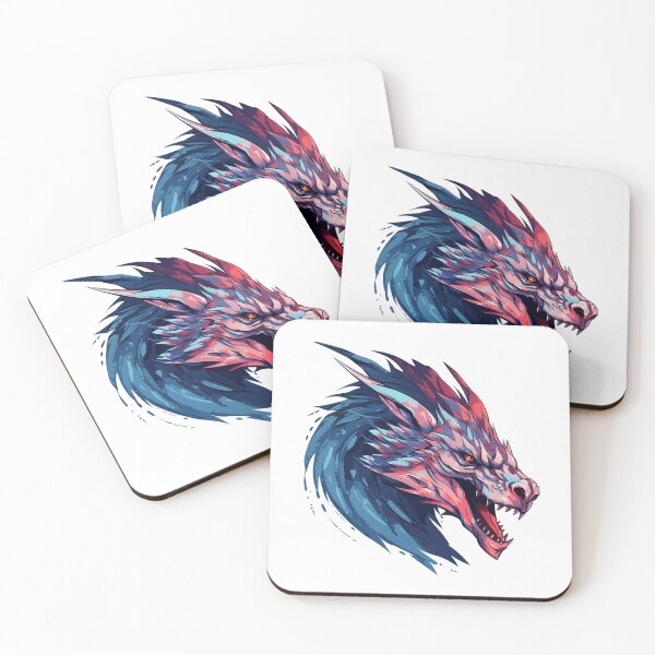 Item preview, Raging Inferno Meets Icy Abyss: Crimson Frost Dragon designed and sold by Christian Weiss.