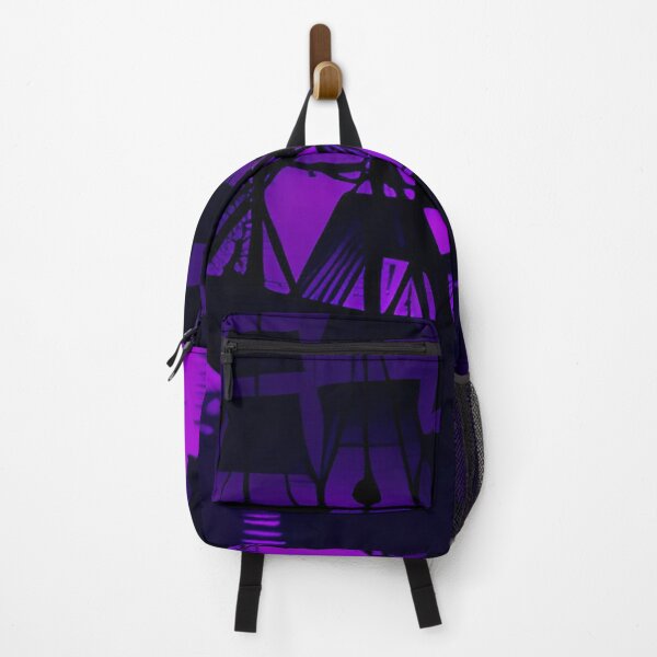 Item preview, Purple Retro Mysterious Pirate Ship Dark Mist Sunset designed and sold by SassyArtistry.