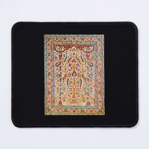 Item preview, Tehran Antique Silk Persian Carpet Print Throw 	 	 designed and sold by doaaalmppfd89.