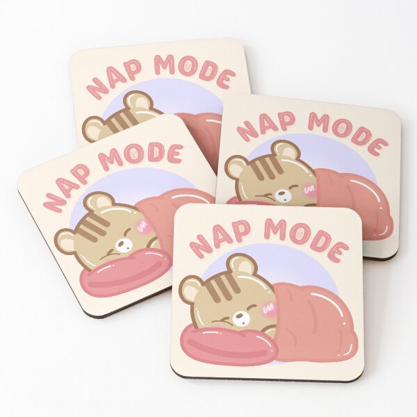 Item preview, Cute Kawaii Chipmunk Introvert Nap Mode designed and sold by cutecozynook.
